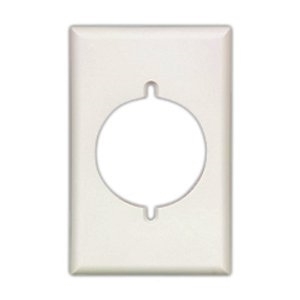 2068V-BOX Arrow Hart 2000 Single Standard Receptacle Wall Plate, 1 Gangs, 2-3/4 in W x 4-1/2 in H, Thermoset, Ivory