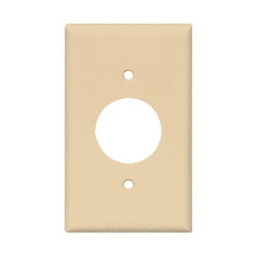 2131V-BOX Arrow Hart 2000 Standard Receptacle Wall Plate, 1 Gangs, 2-3/4 in W x 4-1/2 in H, Thermoset, Ivory