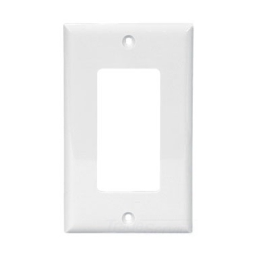 5151RD Arrow Hart 5000 Standard Decorator Wall Plate, 1 Gangs, 2-3/4 in W x 4-1/2 in H, Nylon/Thermoplastic, Red