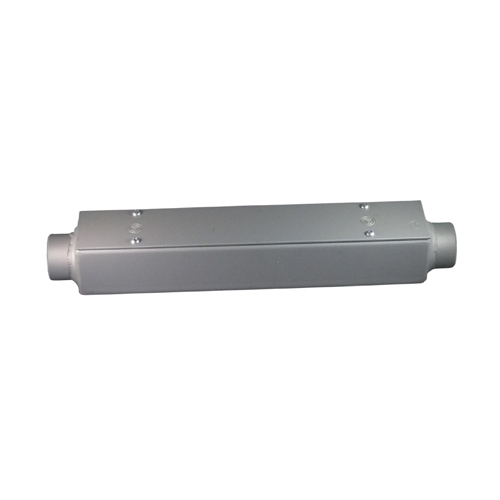 1814 Straight PTC Pull Box with Threaded Hub and Cover, 4 in, For Use With IMC/Threaded Rigid Metal Conduit, Steel