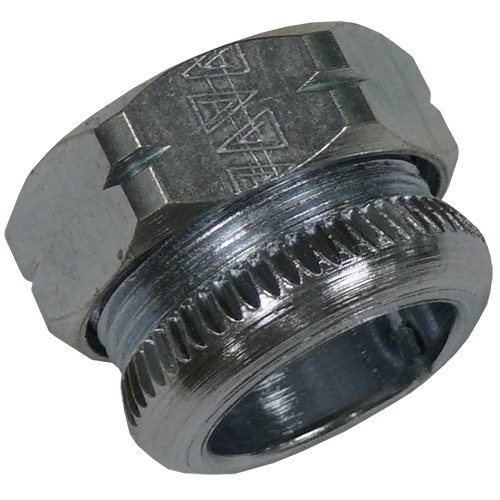 92T050 2-Piece Compression Connector, 1/2 in Trade, For Use With EMT Conduit, Steel