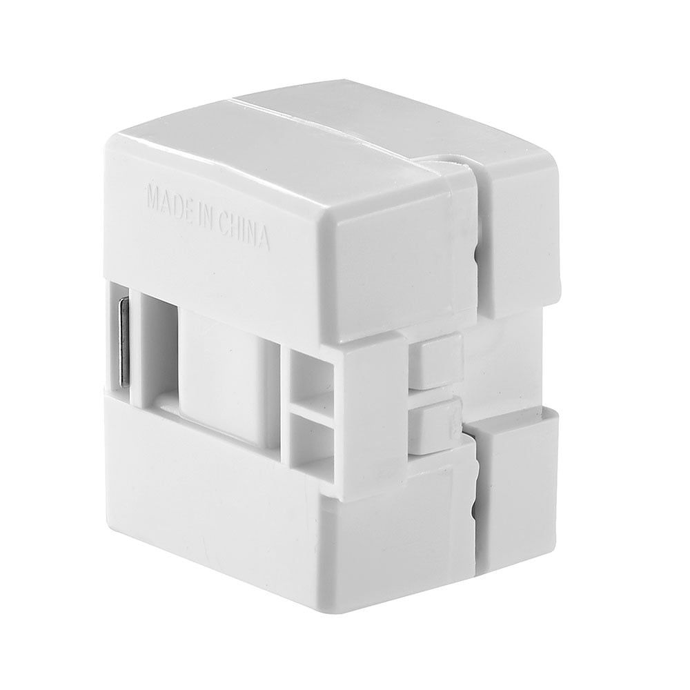 BP2607W-SP Academy Polar Straight Blade Single End Connector Cord, 125 V, 10 A, 2 Poles, 2 Wires