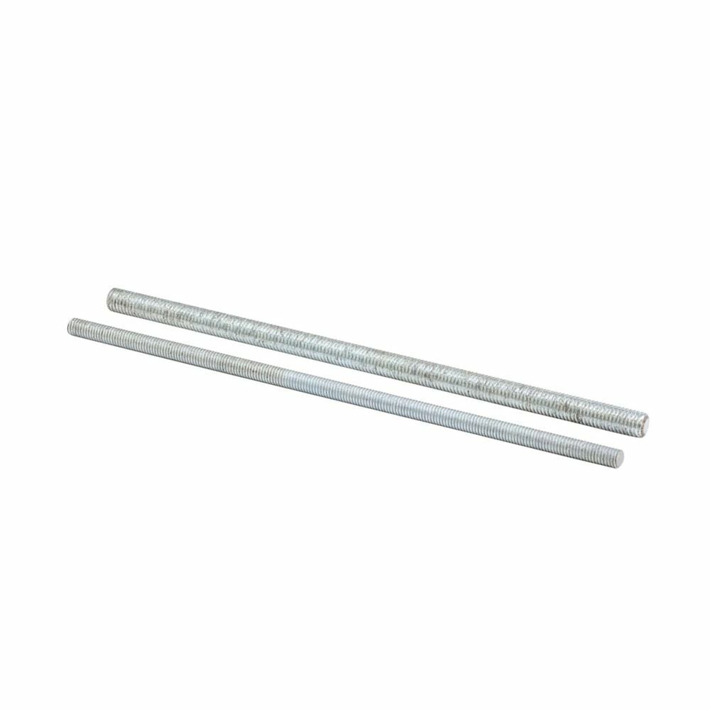 all threaded rod, 144" H x 0.625" D, Steel, 2160 Lbs load cap, 11" thread len