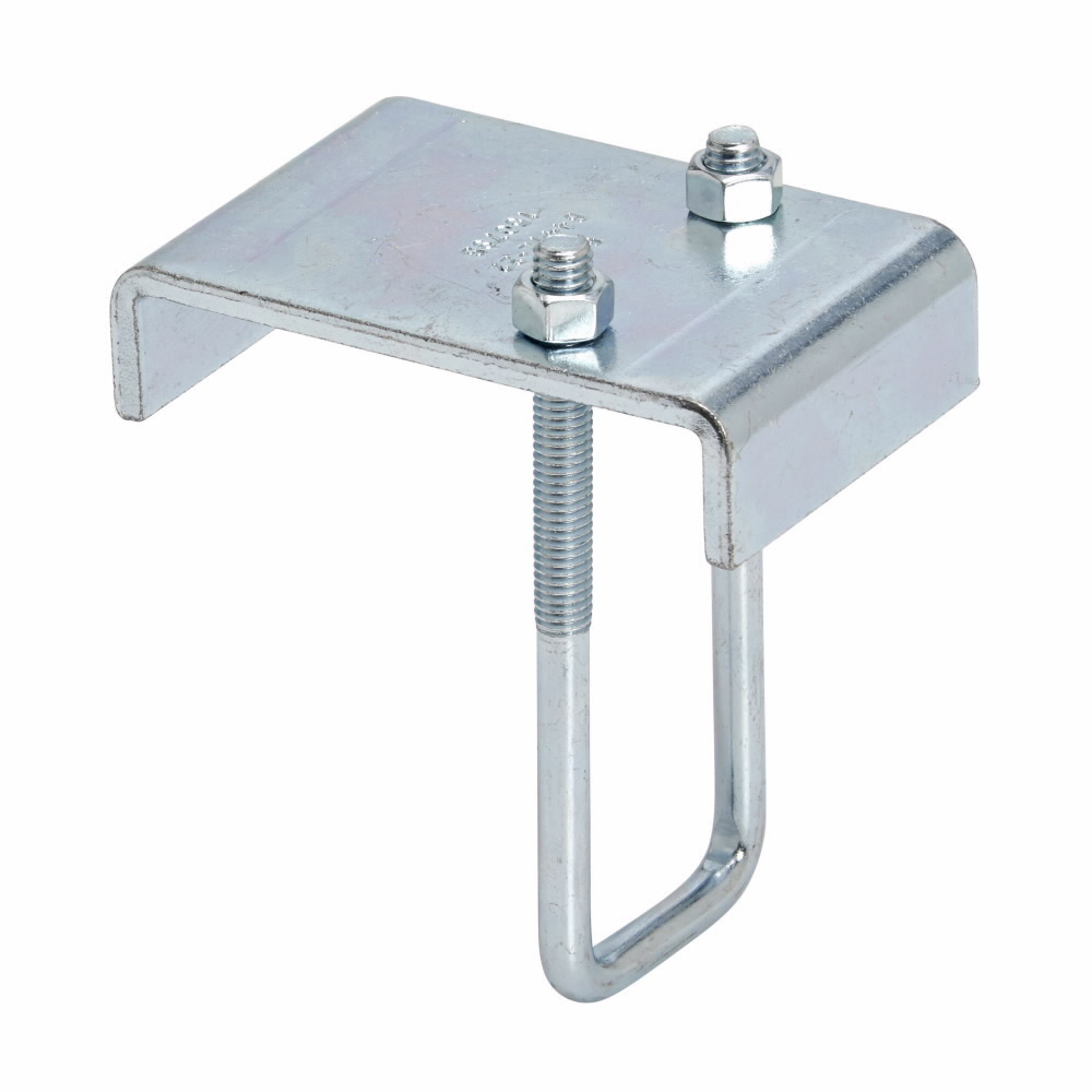 B441Z-22AZN Beam Clamp, 3/4 in THK Flange, 1200 lb Load, Low Carbon Steel