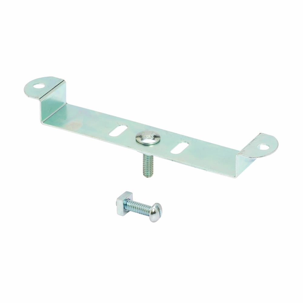 B464-22ZN 1-Hole 1-Piece Fluorescent Fixture Hanger, 1-5/8 in W, For Use With B22, B24 and B26 Series Channel, Low Carbon Steel, Zinc Plated