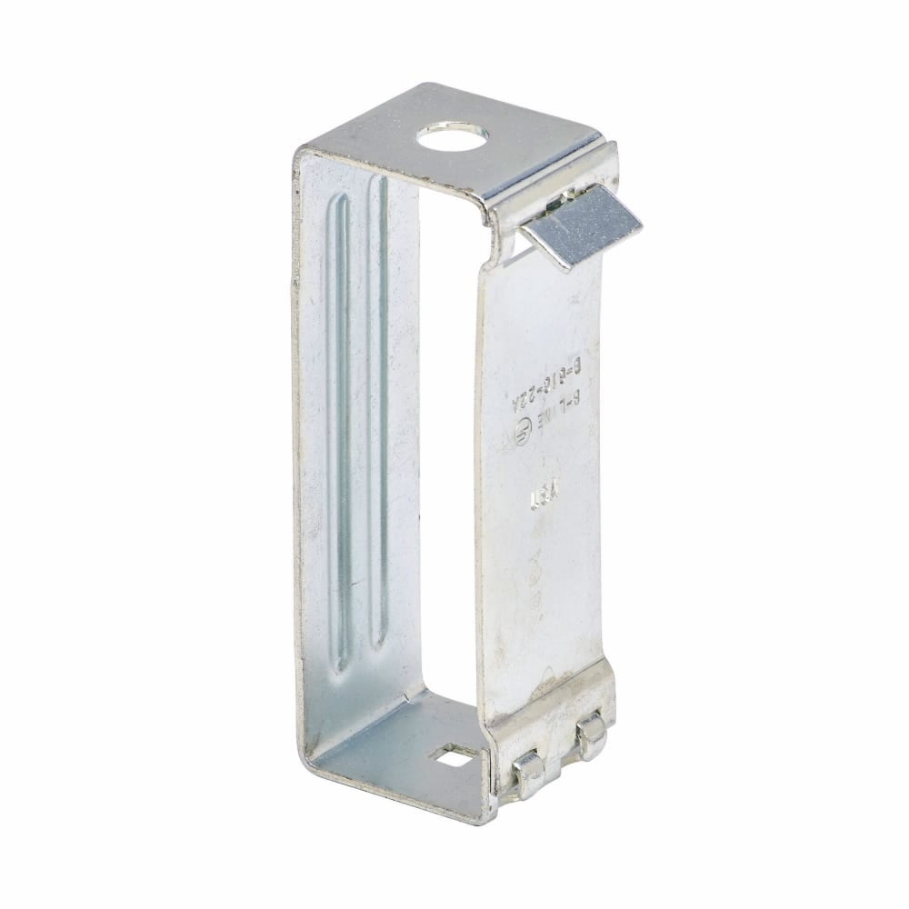 B616-22A-9/16ZN 1-Hole 2-Piece Channel Hanger, For Use With Raceway, Bolted Framing Fittings and Strut Fittings, Low Carbon Steel, Zinc Plated