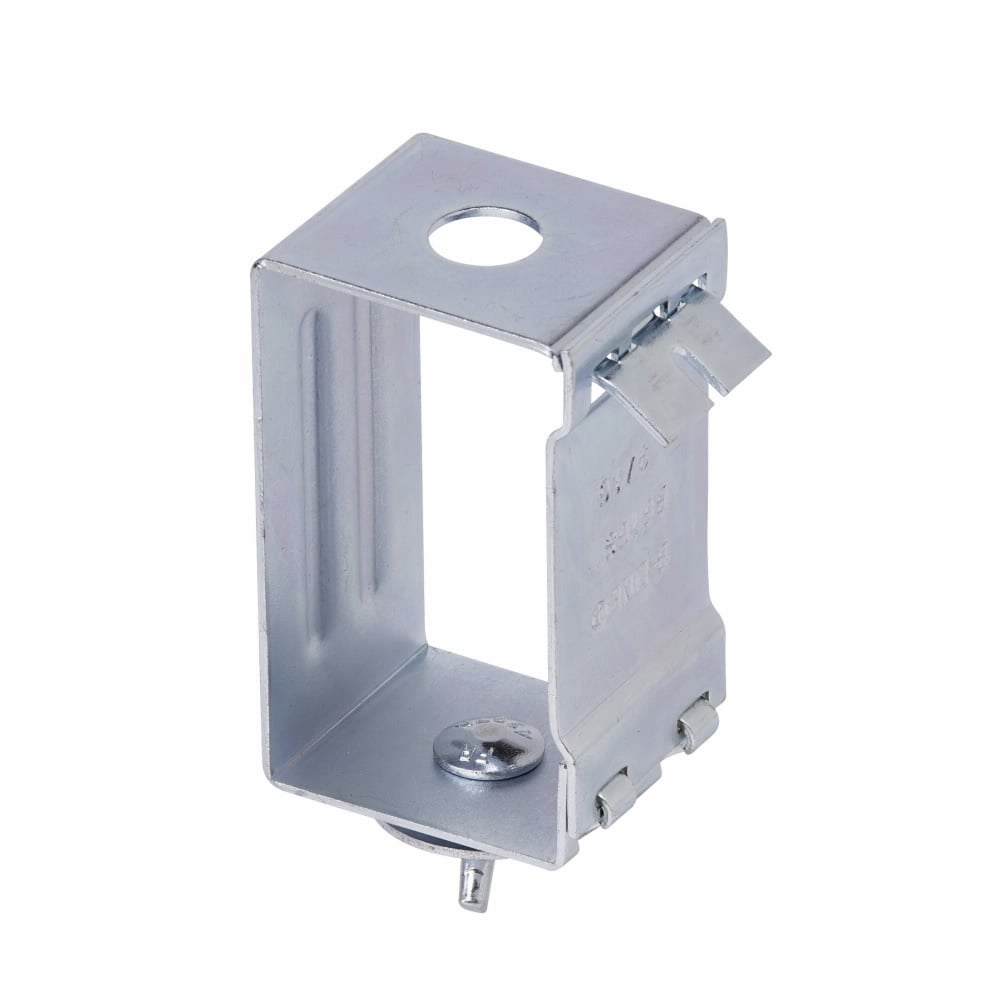 B616S-9/16ZN 2-Piece Fluorescent Fixture Hanger, 150 lb Max/50 lb Fixture Support Load, Low Carbon Steel, Zinc Plated