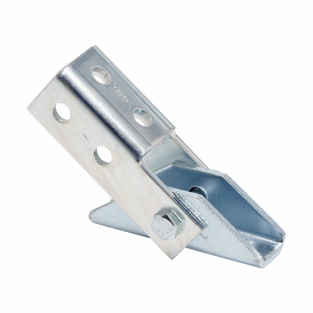 B634ZN 30 deg Single Channel Adjustable Brace, 5-3/8 in L x 1-5/8 in W x 1/4 in THK, Steel