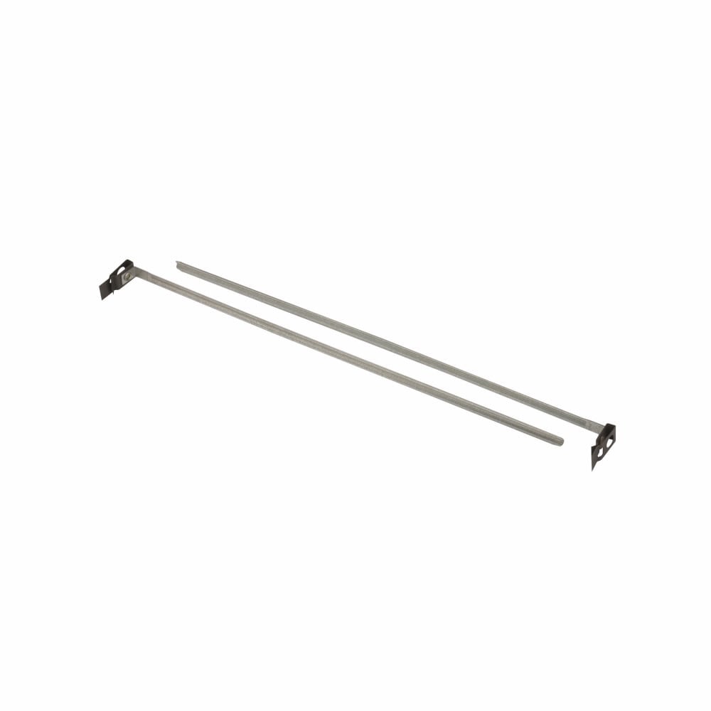 BA18 Narrow Bar T-Bar Fastener, For Use With Fastener, Acoustical Tee Fastener, Capri HSG Lighting Fixture and Lightolier 711 Lighting Fixture, Cold Rolled High Carbon Steel, Pre-Galvanized