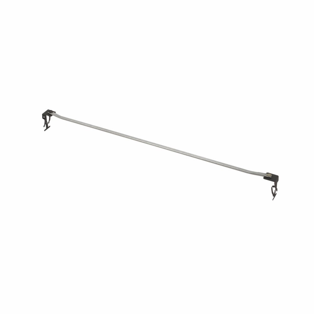 BA20 Wide Bar T-Bar Fastener, For Use With Fastener, Acoustical Tee Fastener, Lightolier, Calculite  Series Lighting Fixture and Acoustical T-Bar, Cold Rolled High Carbon Steel, Zinc Plated