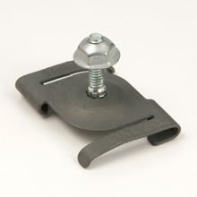 BA-2-16-7 Twist Fastener With Pal Nut, 15/16 in, For Use With T-Bar and Acoustical Tee Fasteners, 25 lb Load, Zinc Phosphate