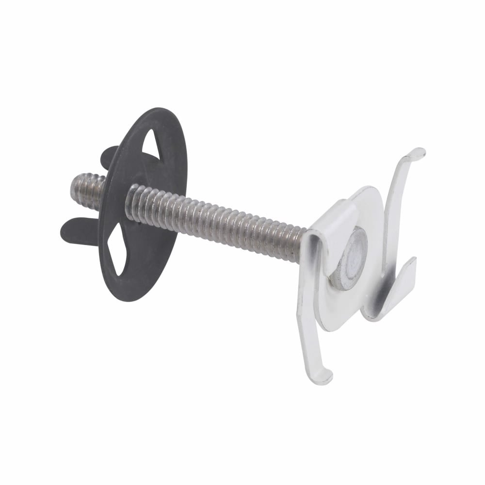 BA-4-16-24 Twist Fastener, 15/16 in, For Use With Acoustical Tee Fastener, T-Bars Electrical Fixture, 50 lb Load, Cold Rolled High Carbon Steel, White
