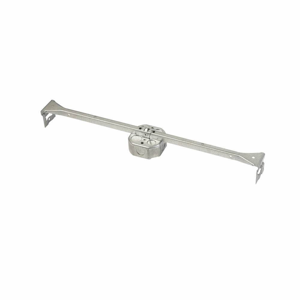 BA50-OB-34 Electrical Box T-Bar Fastener, For Use With General Ceiling Outlet, 50 lb Load, Cold Rolled High Carbon Steel, Pre-Galvanized