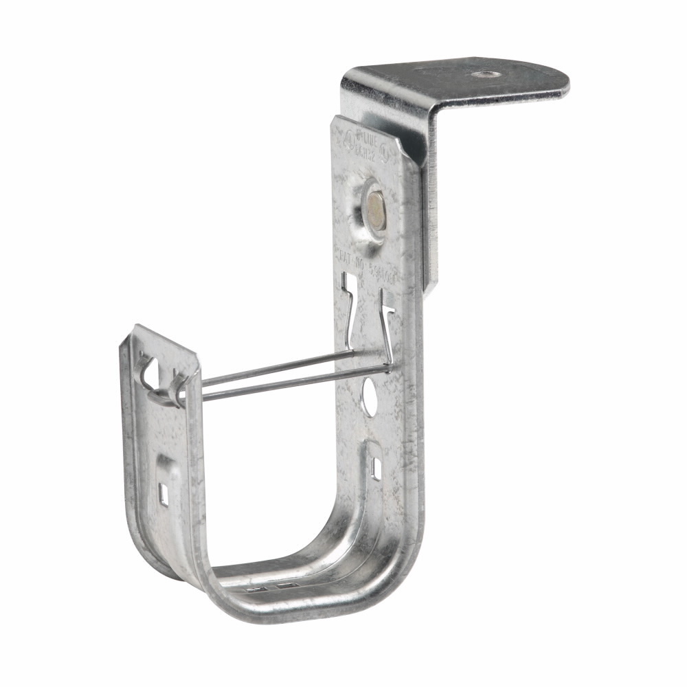 BCH21-RB Angle Bracket Cable Fastener, 30 lb Static Load, 0.265 in Dia Hole, Steel, For Use With 1/4 in Threaded Rod