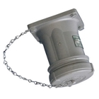 Powertite; Grounding Style 1 Polarized Receptacle; 100 Amp, 600 Volt AC/250 Volt DC, 4-Pole, 4-Wire, Pressure Wire Terminal