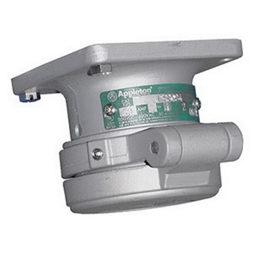 Powertite; Grounding Style 2 Polarized Receptacle; 30 Amp, 600 Volt AC/250 Volt DC, 4-Pole, 3-Wire, Pressure Wire Terminal