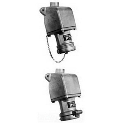 Powertite; Pin and Sleeve Receptacle With AEE Mounting Box; 30 Amp, 600 Volt AC, 250 Volt DC, 3-Pole, 2-Wire