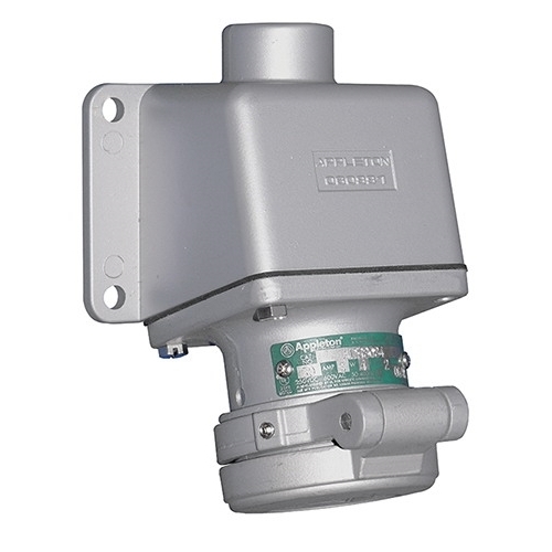 Powertite; Pin and Sleeve Receptacle With AEE Mounting Box; 30 Amp, 600 Volt AC, 250 Volt DC, 4-Pole, 3-Wire