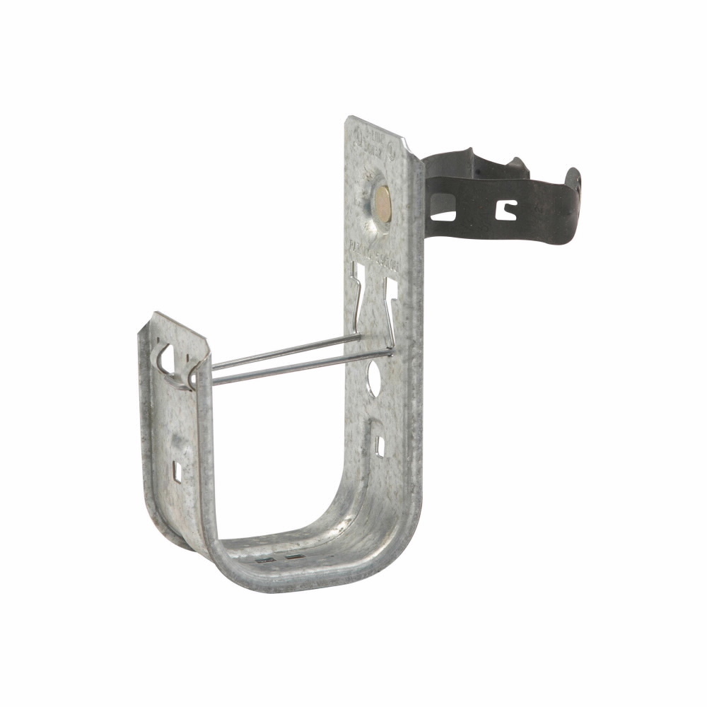 BCH32-G-8-12 J-Hook, 2 in, For Use With 1 in Square Floor Posts, Commdata Fasteners and Cable Hooks, 30 lb Load