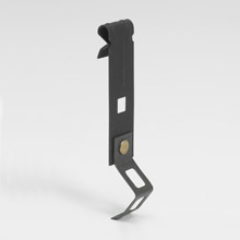 BH1-F3 Vertical Flange Hanger, 160 lb Load, Cold Rolled Carbon Steel