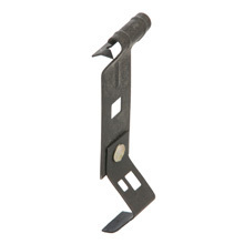 BH1-F4 Z Purlin Hanger, 1/4 in Dia Rod, 160 lb, Steel