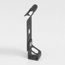 BH5-F4 Z Purlin Flange Hanger, 1/4 to 3/8 in Dia Rod, 160 lb Load