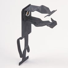 BP-8-A5 Guide-Rite BP Series Push Style T-Bar Fastener, 1/2 in, For Use With Vertical Box, Conduit Above T-Bar, Cold Rolled High Carbon Steel, Zinc Phosphate