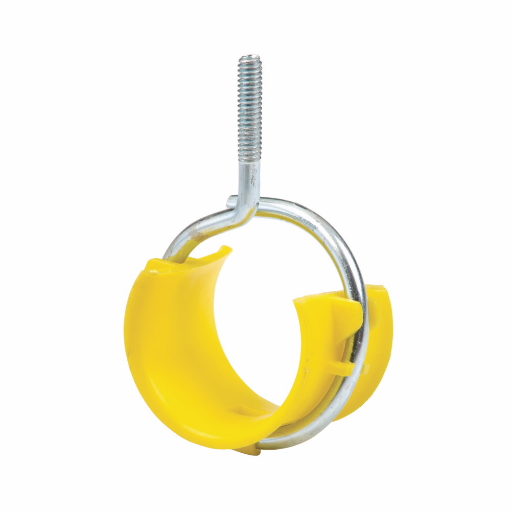 BRS-32A 1-Piece Bridle Ring Saddle, 2 in Ring, 2 in Dia Cable, Cold Rolled High Carbon Steel, Galvanized