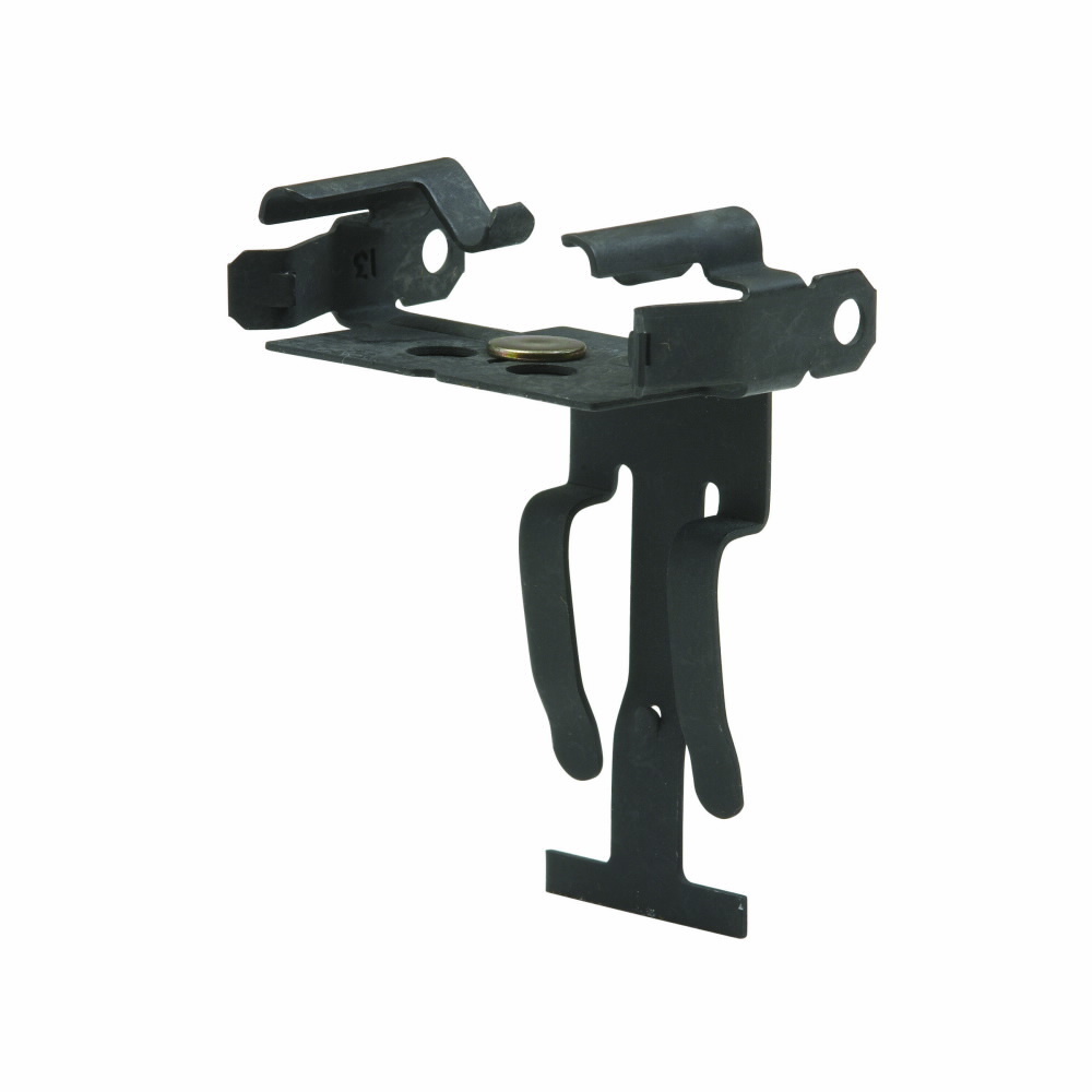 BX4M-A6 Guide-Rite Cable T-Bar Fastener, 3/8 in, For Use With AC/MC Cable or Flexible Conduit Above T-Bar, Cold Rolled High Carbon Steel