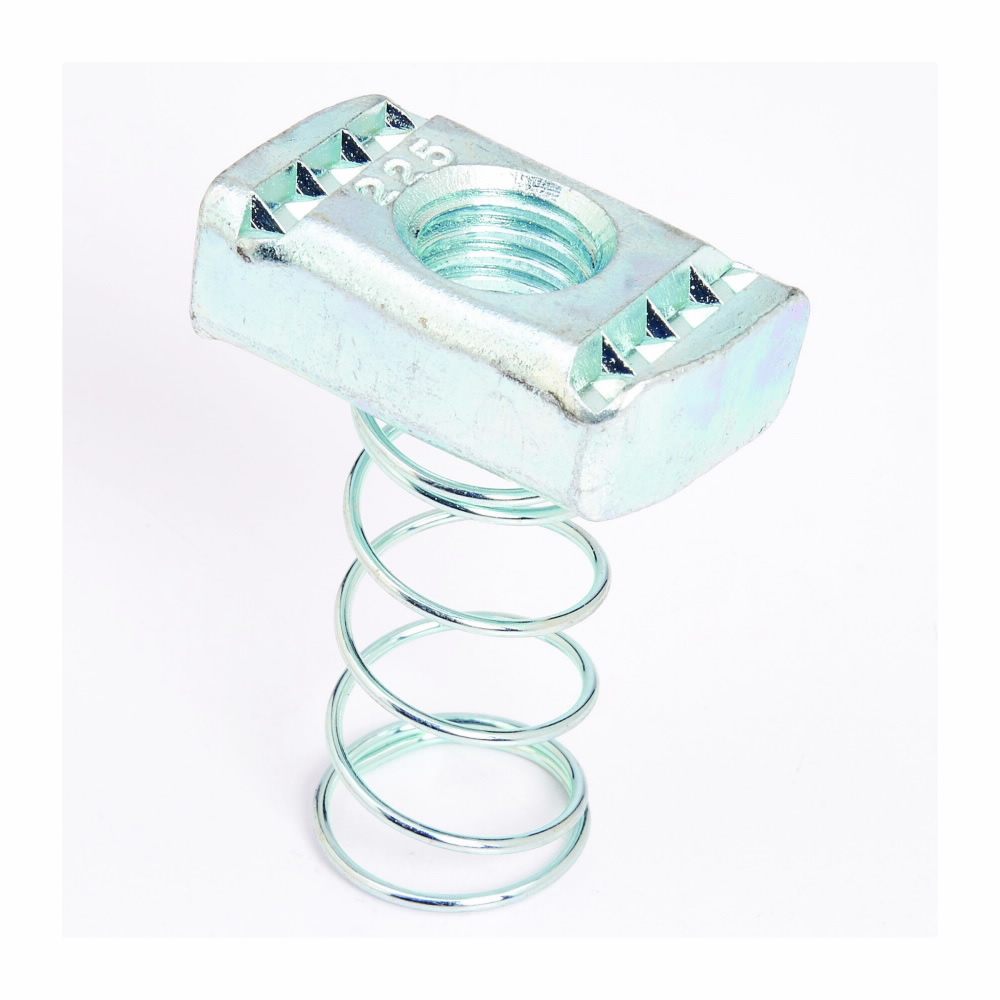 N228ZN Spring Nut, 3/8 inch, 16 Thread