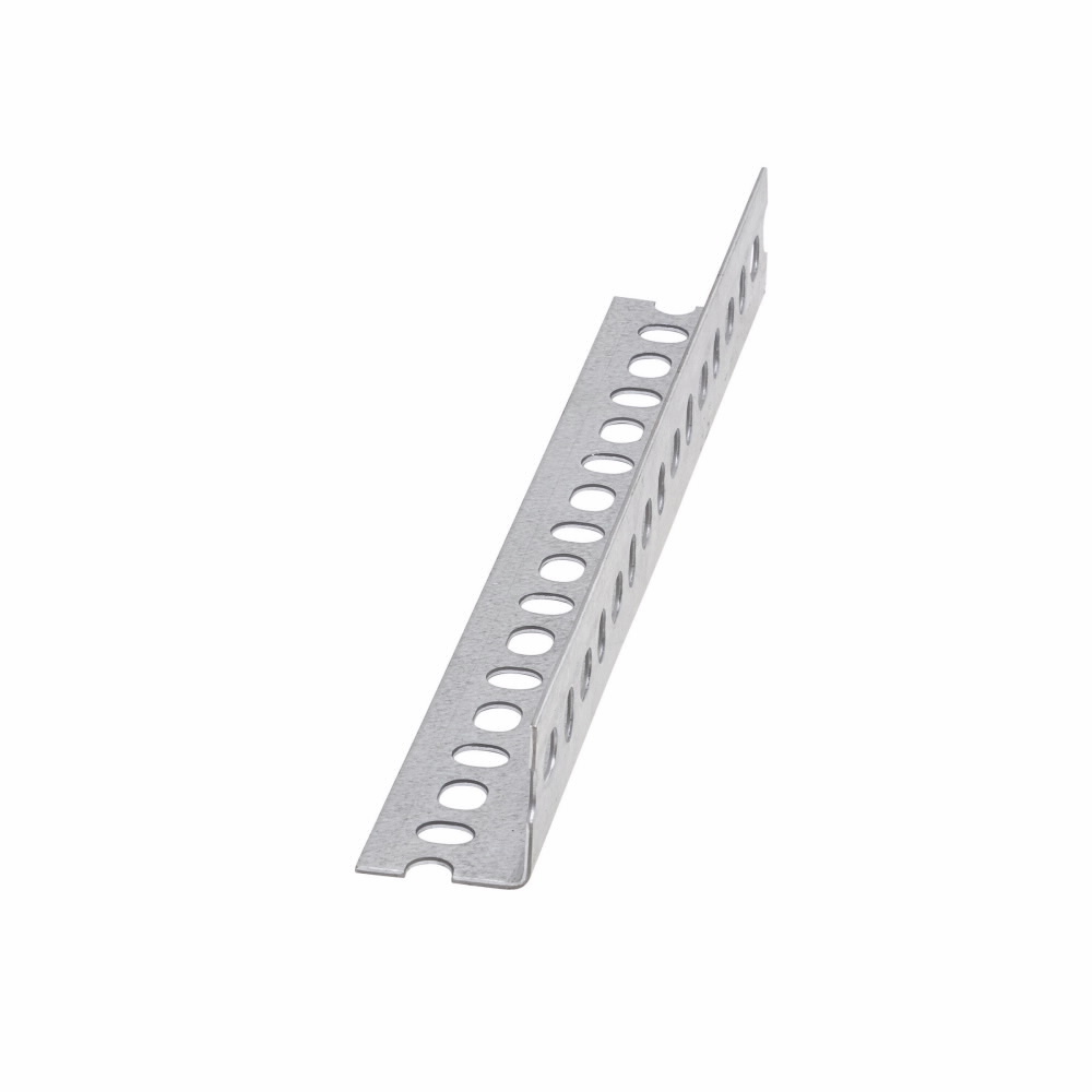 SA158ZN120 All Purpose Slotted Angle, 10 ft L x 1-5/8 in W, Steel