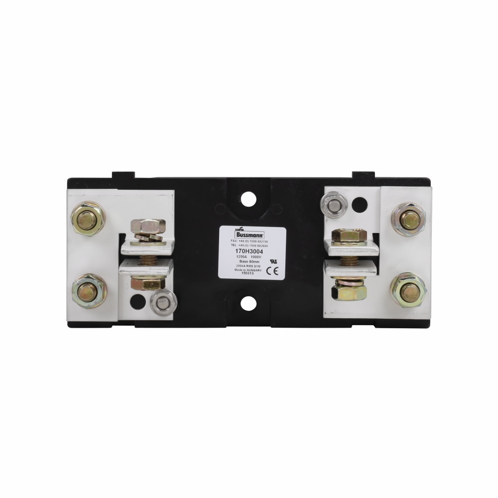 170H3004 Fixed Center Fuse Block, 690/700 V, 1250 A, 1 Pole