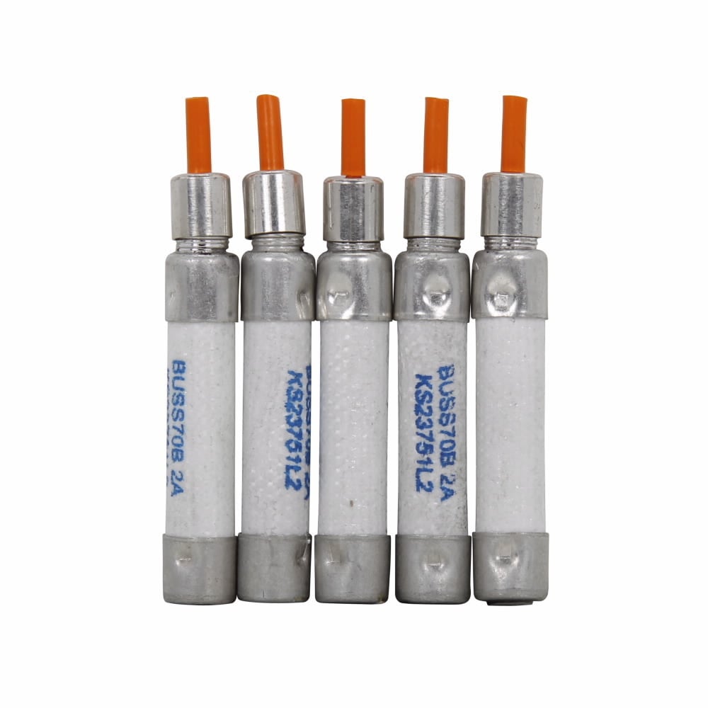 70G-1/2A Telpower Pin Telecommunications Fuse, 0.5 A, 125 V AC/300 V DC, 1 kA Interrupt, Cartridge Body