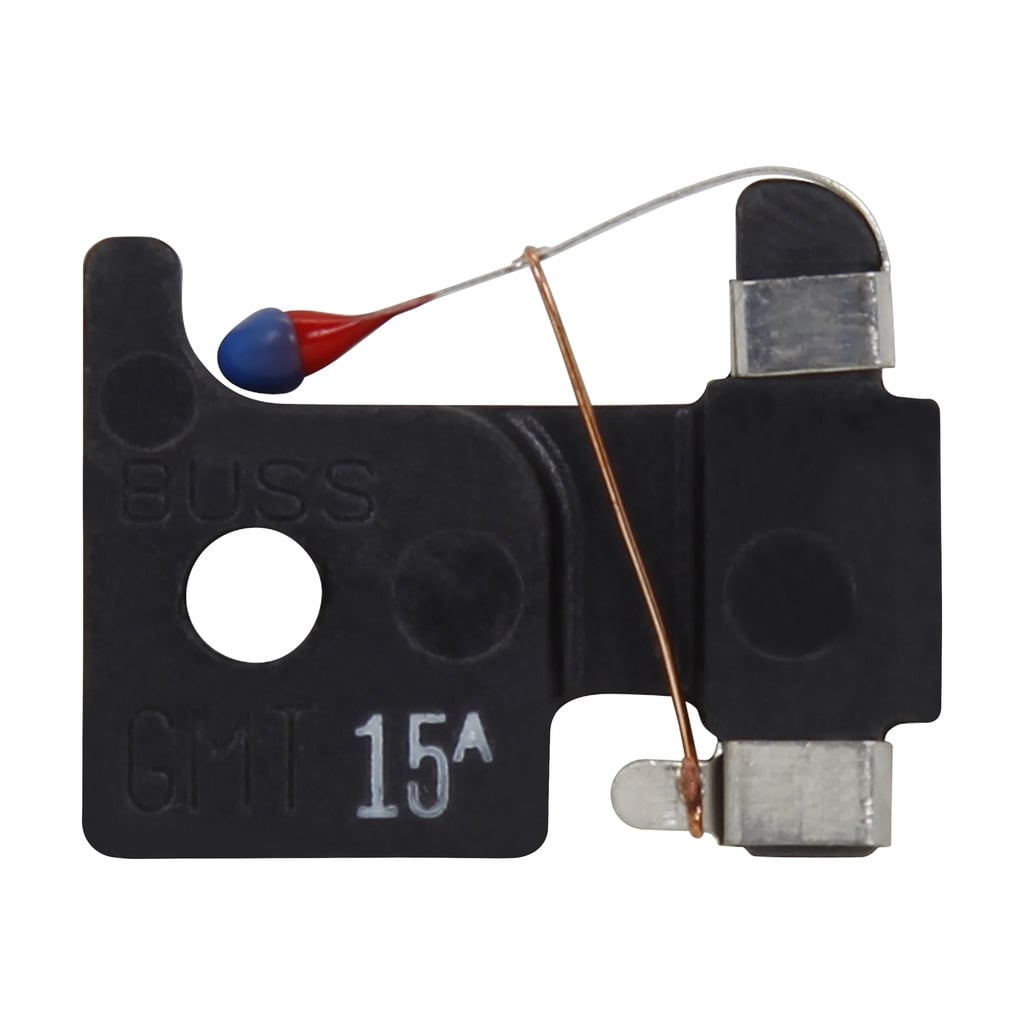 BK/GMT-2A Fast Acting Telecommunication Fuse, 2 A, 125 V AC/60 V DC, 300 A at 125 VAC, 450 A at 60 VDC Interrupt, Flat Body