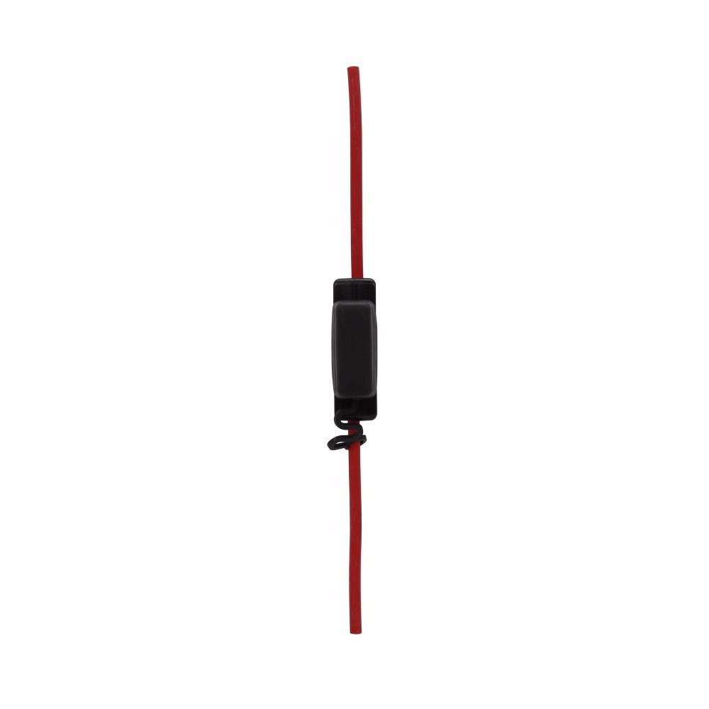 BK/HHX In-Line Fuse Holder With Cover, 32 V DC, 60 A, 6 AWG Wire