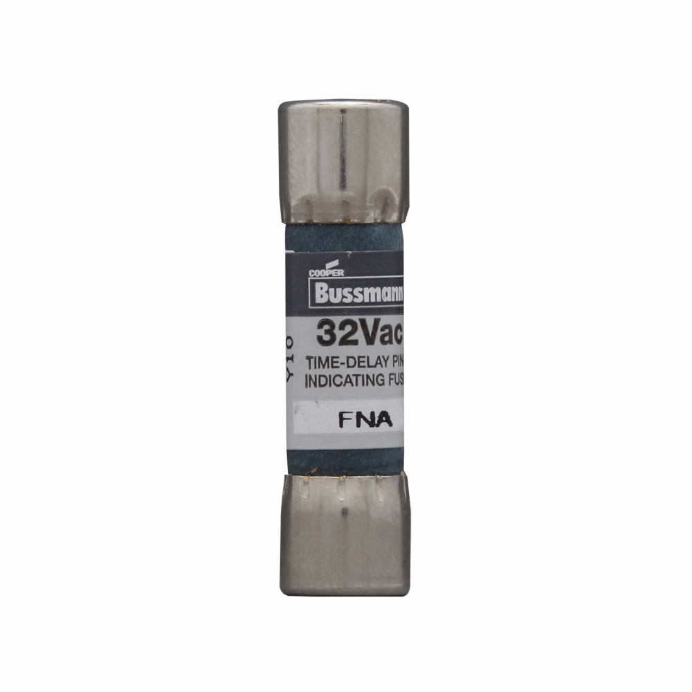 FNA-20 Pin Indicating Time Delay Midget Fuse, 20 A, 32 V AC, 1000 A Interrupt, Class: Supplemental, Cartridge Body