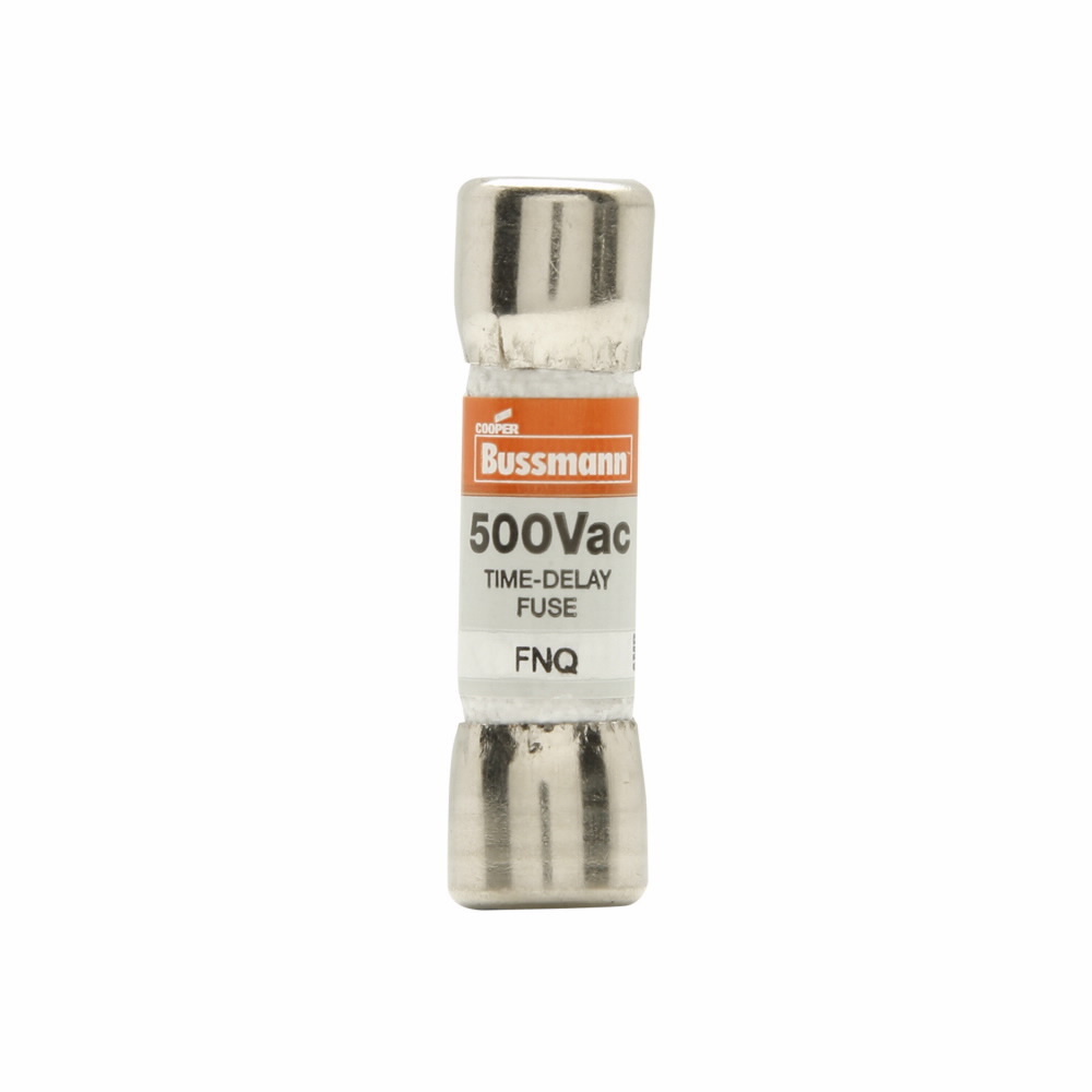 FNQ-4-1/2 Tron Time Delay Fuse, 4.5 A, 500 V AC, 10 kAIC Interrupt, Class: Supplemental, Cartridge Body
