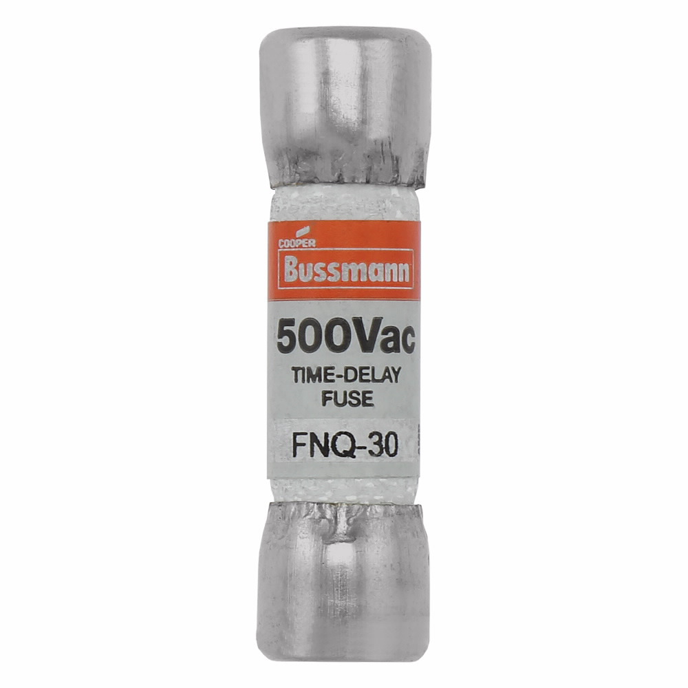 FNQ-7 Tron Time Delay Fuse, 7 A, 500 V AC, 10 kAIC Interrupt, Class: Supplemental, Cartridge Body