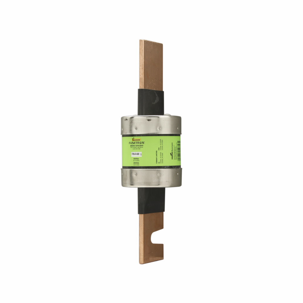 FRN-R-500 Fusetron  Current Limiting Time Delay Fuse, 500 A, 250 V AC/125 V DC, 200/20 kAIC Interrupt, RK5 Class, Cartridge Body
