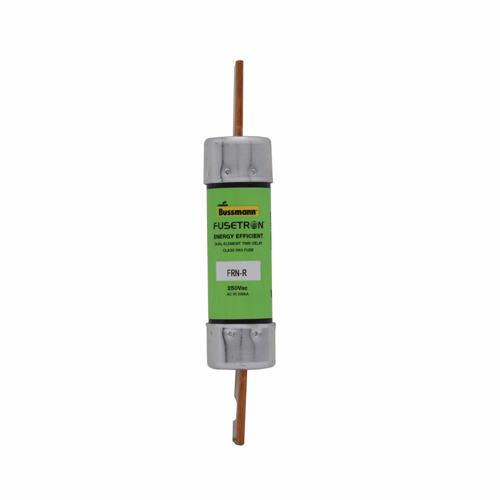 FRN-R-80 Fusetron  Current Limiting Time Delay Fuse, 80 A, 250 V AC/125 V DC, 20/200 kA Interrupt, RK5 Class, Cartridge Body