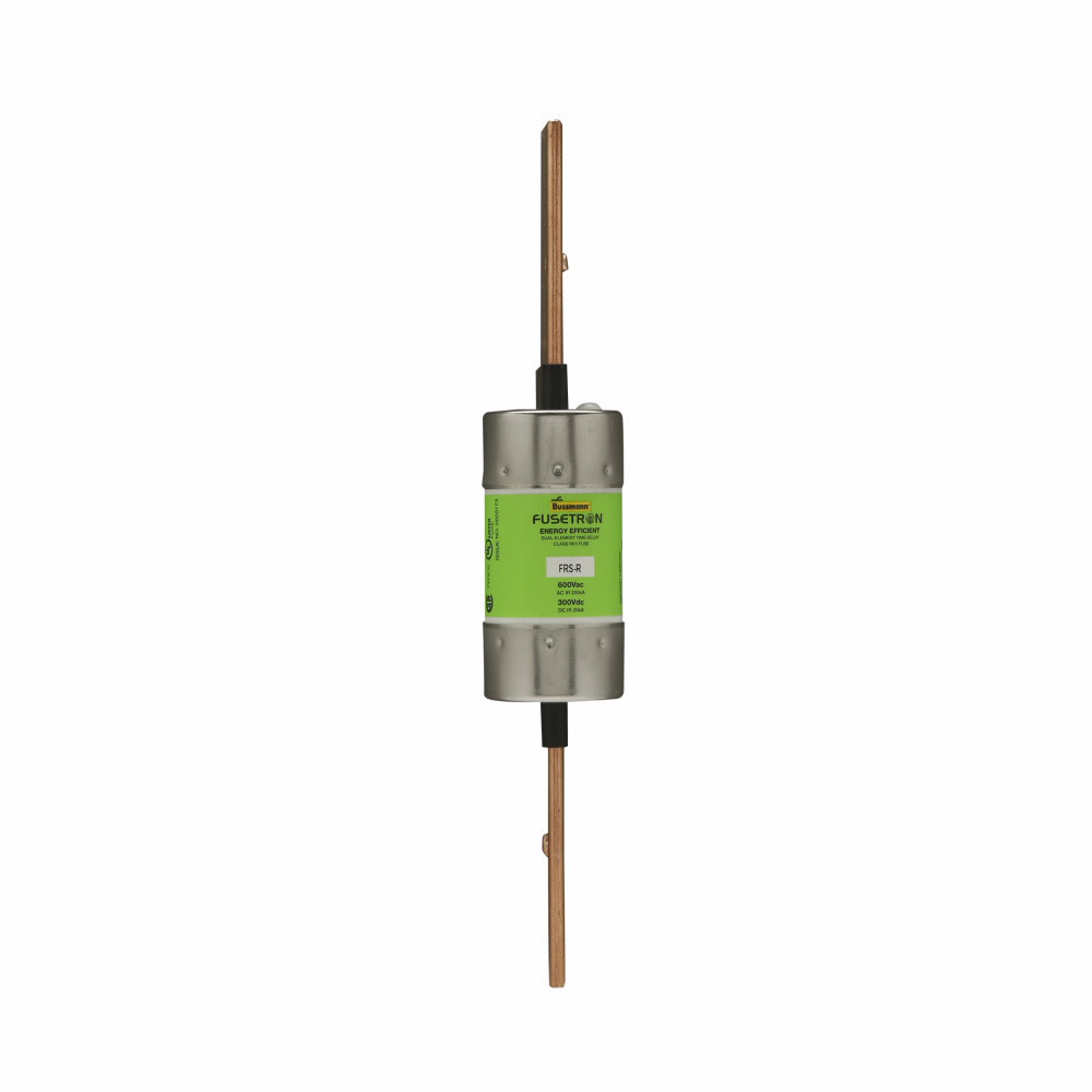 FRS-R-175 Fusetron  Current Limiting Renewable Time Delay Fuse, 175 A, 600 V AC/300 V DC, 20/200 kA Interrupt, RK5 Class, Cartridge Body