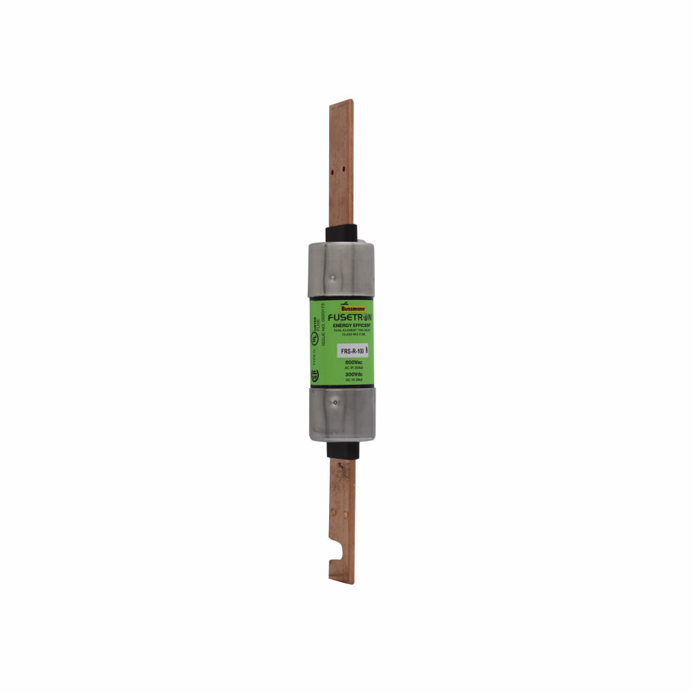 FRS-R-80 Fusetron  Current Limiting Renewable Time Delay Fuse, 80 A, 600 V AC/300 V DC, 200 kA Interrupt, RK5 Class, Cartridge Body