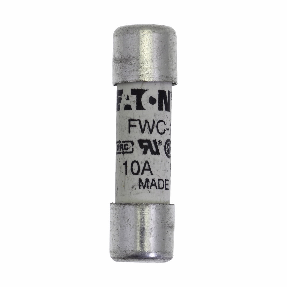 FWC-10A10F Fast Acting High Speed Fuse, 10 A, 600 V AC, 200 kA Interrupt, Cylindrical Body