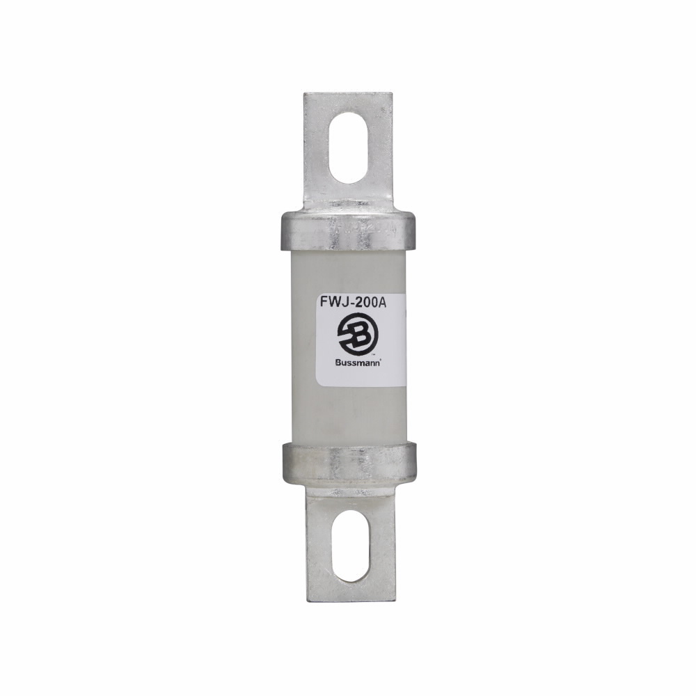 FWJ-200A Fast Acting Semi-Conductor High Speed Fuse, 200 A, 1 kV, 25 kA Interrupt, Cylindrical Body