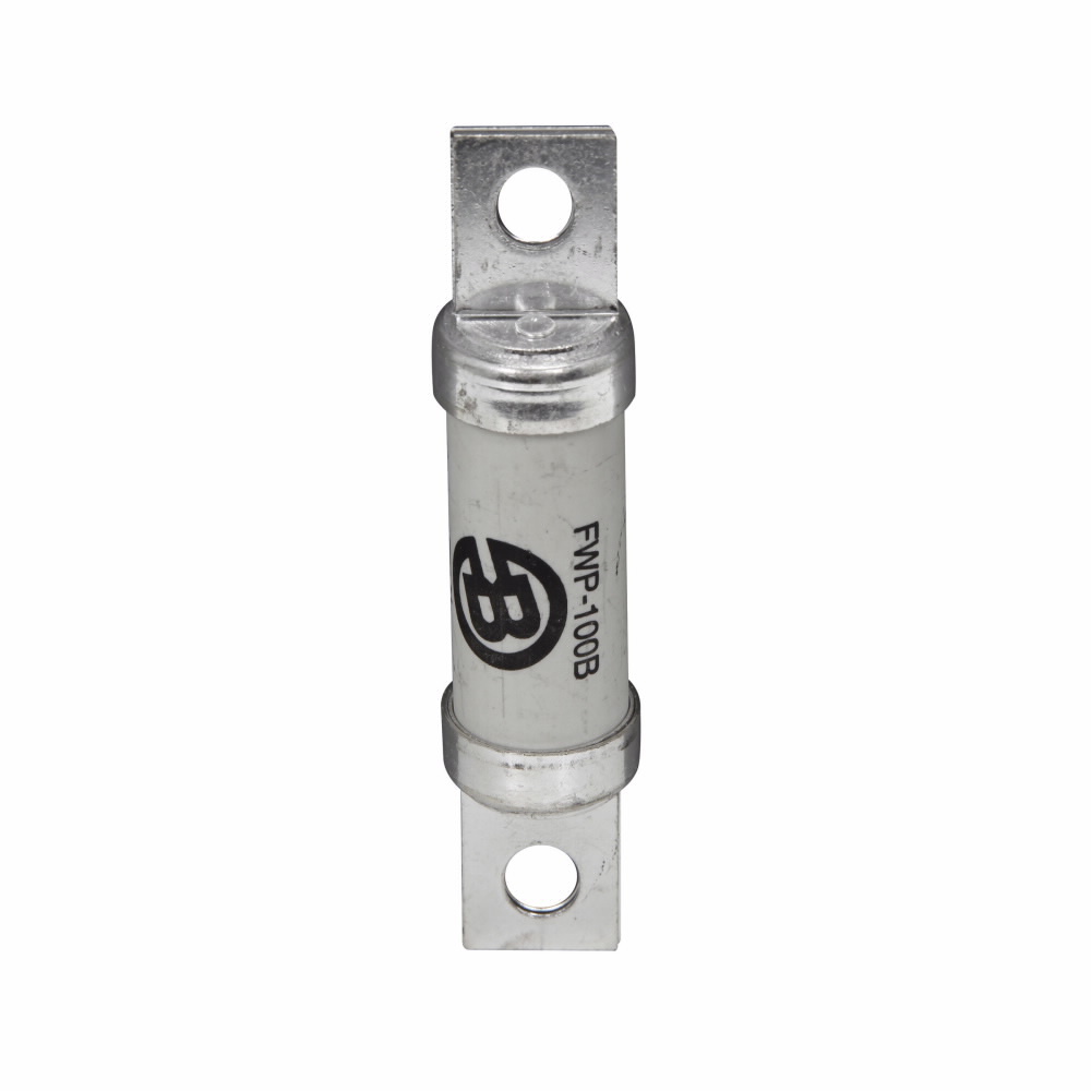 FWP-100B Fast Acting Semi-Conductor High Speed Fuse, 100 A, 700 V AC, 50 kA Interrupt, Cylindrical Body