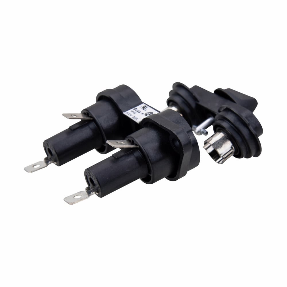 HPS2 Standard Fuse Holder With Bayonet Type Knob, 600 V AC, 20/25 A, 2 Poles