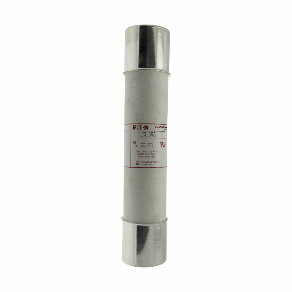 JCW-2E Current Limiting E-Rated Single Barrel Fuse, 2 A, 2.4/5.5 kV, 40 kAIC Interrupt, Class: E