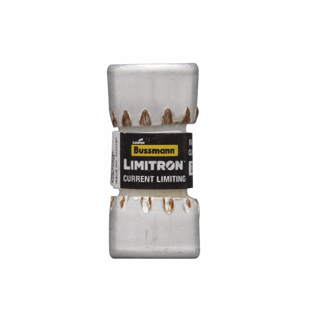 Eaton Bussmann series JJN fuse, Current-limiting very fast acting fuse, VFD line protection, 20 A, Class T, Non-indicating, Ferrule end x ferrule end, 20 kAIC at 160 Vdc,200 kAIC at 300 V, Standard, 10, 300 V, 160 Vdc