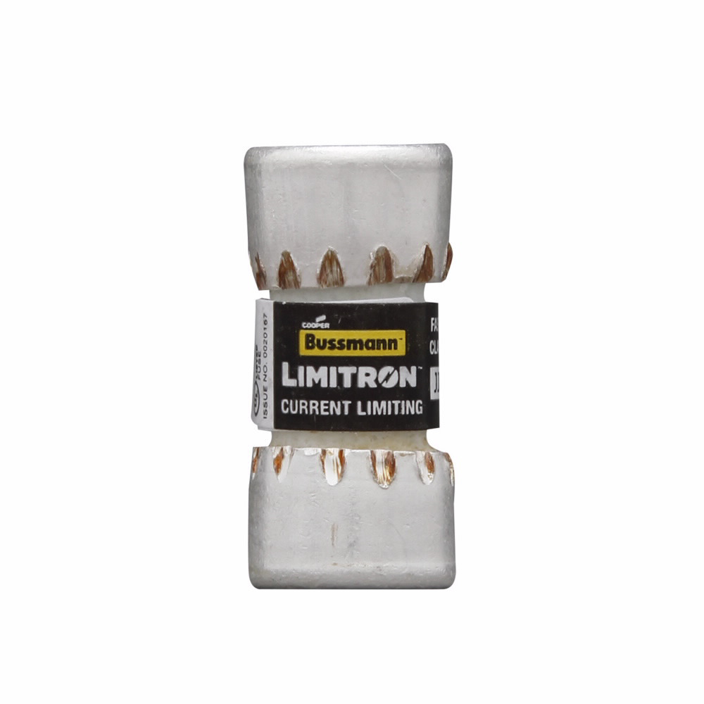 JJN-30 T-Tron Fast Acting Current Limiting Fuse, 30 A, 300 V AC/160 V DC, 20/200 kA Interrupt, T Class, Cylindrical Body