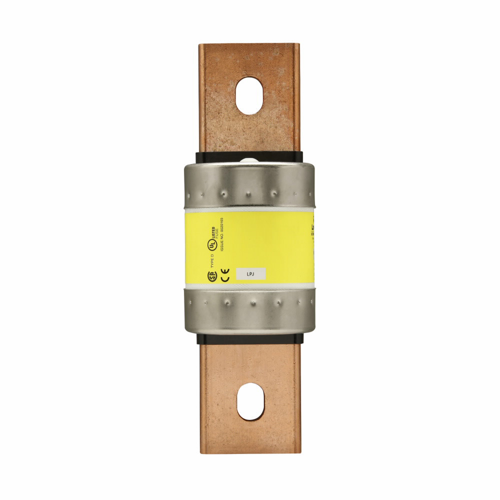 LPJ-600SP Low-Peak Current Limiting Time Delay Fuse, 600 A, 600 V AC/300 V DC, 100/300 kA Interrupt, J Class, Cartridge Body